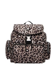 GUESS GIRL ALLOVER Rucksack mit mehreren F&auml;chern Leopardenmuster-Kurse - Damentaschen - 1