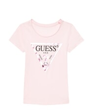 GUESS KIDS T-Shirt mit Dreieck-Logo - Kinder-T-Shirt