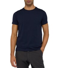 TRUSSARDI ESSENTIAL LEVRIERO Baumwoll-T-Shirt Marineblau - Herren-T-Shirts - 1