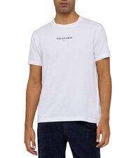 TRUSSARDI REGULAR LOGO Kurzarm-T-Shirt optisch wei&szlig; - Herren-T-Shirts - 1