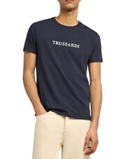 TRUSSARDI SLIM LOGO Kurzarm-T-Shirt - Herren-T-Shirts