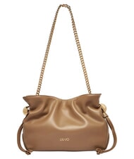 LIUJO RICCY Schultertasche mit Kette Mokka - Damentaschen - 1