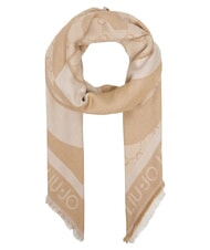 LIUJO LOGO Jacquard-Schal Sand - Schals - 1