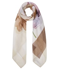 LIUJO FLOWER Blockschal wei&szlig;e Creme - Schals - 1