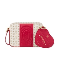 POLLINI HERITAGE Mini-Schultertasche rotes Elfenbein - Damentaschen - 1