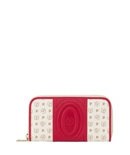 POLLINI HERITAGE Gro&szlig;e Geldb&ouml;rse mit Rei&szlig;verschluss rotes Elfenbein - Brieftaschen Damen - 1