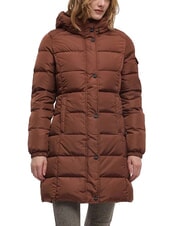 REFRIGIWEAR LADY LONG HUNTER Lange Daunenjacke Kaffee - Daunenjacken f&uuml;r Damen - 1