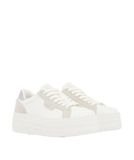 ARMANI EXCHANGE JANE High-Sohle-Sneaker Cremewei&szlig; + Ballett - Damenschuhe - 1