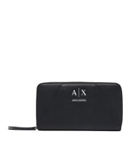 ARMANI EXCHANGE ISABEL Rei&szlig;verschluss-Geldb&ouml;rse Schwarz - Brieftaschen Damen - 1
