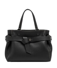 GIANNI CHIARINI MIRANDA Lederhandtasche mit Schulterriemen Schwarz - Damentaschen - 1
