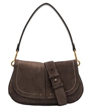 GIANNI CHIARINI HELENA ROUND Schultertasche aus Leder Mokka - Damentaschen - 1