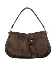 GIANNI CHIARINI HELENA ROUND Schultertasche aus Leder Mokka - Damentaschen - 1