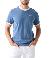 GUESS BASIC Kurzarm-T-Shirt aus reiner Baumwolle - Herren-T-Shirts