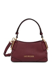 LOVE MOSCHINO URBAN ICON Handtasche mit Schulterriemen Wein - Damentaschen - 1