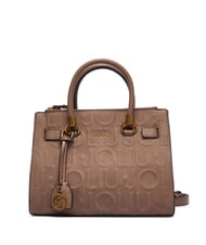 LIUJO MANHATTAN Handtasche mit abnehmbarem Schulterriemen Mokka - Damentaschen - 1