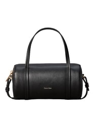 CALVIN KLEIN FOIL LOGO Mini-Handtasche mit Schulterriemen schwarz/ger&ouml;stete Kokosnuss - Damentaschen - 1