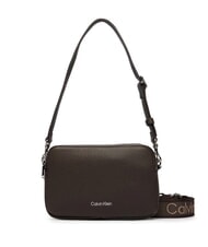 CALVIN KLEIN WEBBING Mini-Schultertasche mit Schultergurt k&ouml;stliches/antikes Silber - Damentaschen - 1