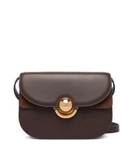 FURLA SFERA Mini-Umh&auml;ngetasche aus Leder Schokolade - Damentaschen - 1