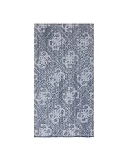 GUESS BOSTON Logo-Schal Blau - Schals - 1