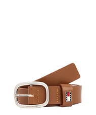 TOMMY HILFIGER TOMMY JEANS OVAL  Verk&uuml;rzbarer Lederg&uuml;rtel - G&uuml;rtel