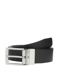 TOMMY HILFIGER ADAN Lederg&uuml;rtel Schwarz - G&uuml;rtel - 1