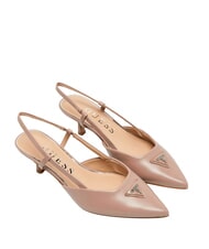 GUESS YANNO2 Lederdekollet&eacute; mit 5,8 cm hohem Absatz Nackt - Damenschuhe - 1