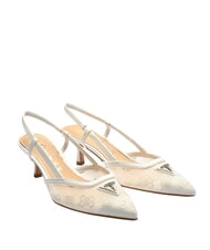 GUESS YANNO Dekollet&eacute; Wei&szlig; - Damenschuhe - 1