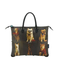 GABS G3 PLUS Mittlere Einkaufstasche, wandelbar weltweit Hunde grau - Damentaschen - 1