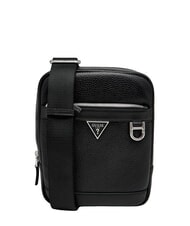 GUESS MONACO Mini-Ledertasche SCHWARZ - Umh&auml;ngetaschen Herren - 1