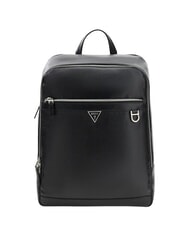 GUESS MONACO Lederrucksack SCHWARZ - Rucks&auml;cke f&uuml;r Schule &amp; Freizeit - 1