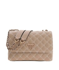 GUESS GIULLY2 Schultertasche / Umh&auml;ngetasche blasser Mokka - Damentaschen - 1
