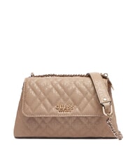 GUESS ISEMAY Umh&auml;ngetasche blasser Mokka - Damentaschen - 1
