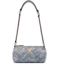 GUESS GIULLY 2 Mini-Schultertasche Metallic-Denim - Damentaschen - 1
