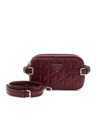 GUESS PAISLEIGH Mini-Schultertasche Burgund - Damentaschen - 1
