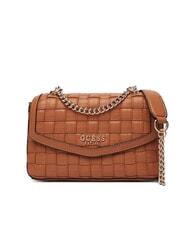 GUESS SANDY Schultertasche / Umh&auml;ngetasche Karamell - Damentaschen - 1