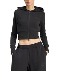 ADIDAS COQ Sweatshirt mit durchgehendem Rei&szlig;verschluss Schwarz - Sweatshirts Damen - 1