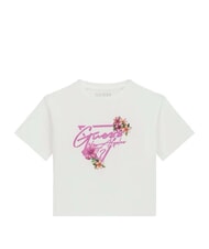 GUESS CROP Baumwoll-T-Shirt - Kinder-T-Shirt