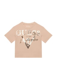GUESS BOXY Baumwoll-T-Shirt Puppenrosa - Kinder-T-Shirt - 1