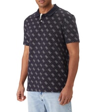 GUESS ALL OVER JACQUARD Pole - Herren-Polo-Shirts/Herren-Polo-Shirt/Herrenpoloshirt/Herrenpoloshirts