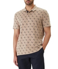 GUESS ALL OVER JACQUARD Pole - Herren-Polo-Shirts/Herren-Polo-Shirt/Herrenpoloshirt/Herrenpoloshirts
