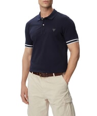 GUESS LYLE Poloshirt aus Baumwolle smartblue - Herren-Polo-Shirts/Herren-Polo-Shirt/Herrenpoloshirt/Herrenpoloshirts - 1