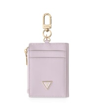 GUESS SAFFIANO Kartenhalter mit Schl&uuml;sselring lila - Schl&uuml;sselanh&auml;nger und Schl&uuml;sseletuis - 1