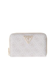 GUESS LAUREL 2 4G Logo Medium Zip Around Wallet Knochenlogo - Brieftaschen Damen - 1