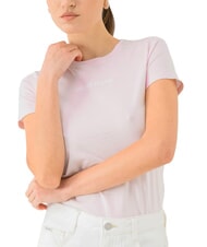 GUESS JEANS SLIM LOGO Slim-Fit-Stretch-T-Shirt - T-Shirts und Tops f&uuml;r Damen