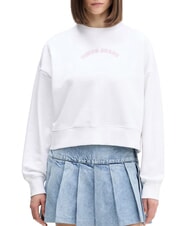 GUESS JEANS DROP Baumwoll-Sweatshirt purwei&szlig; - Sweatshirts Damen - 1
