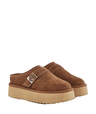 GAUD&Igrave; LELLA Wildlederclogs COGNAC - Damenschuhe - 1