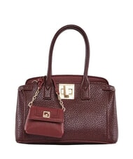 GAUD&Igrave; GIADA Handtasche mit Schulterriemen und Clutch Burgund - Damentaschen - 1
