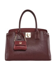 GAUD&Igrave; GIADA Handtasche mit Schulterriemen und Clutch Burgund - Damentaschen - 1