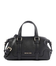 MICHAEL KORS TEDDI Lederhandtasche mit Schulterriemen Schwarz - Damentaschen - 1
