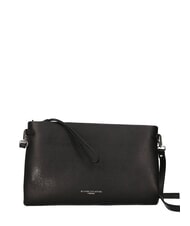 GIANNI CHIARINI HERMY Lederclutch mit Schulterriemen Schwarz - Damentaschen - 1